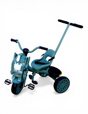 Детский велосипед  с родительской ручкой (603) Bavar Sport